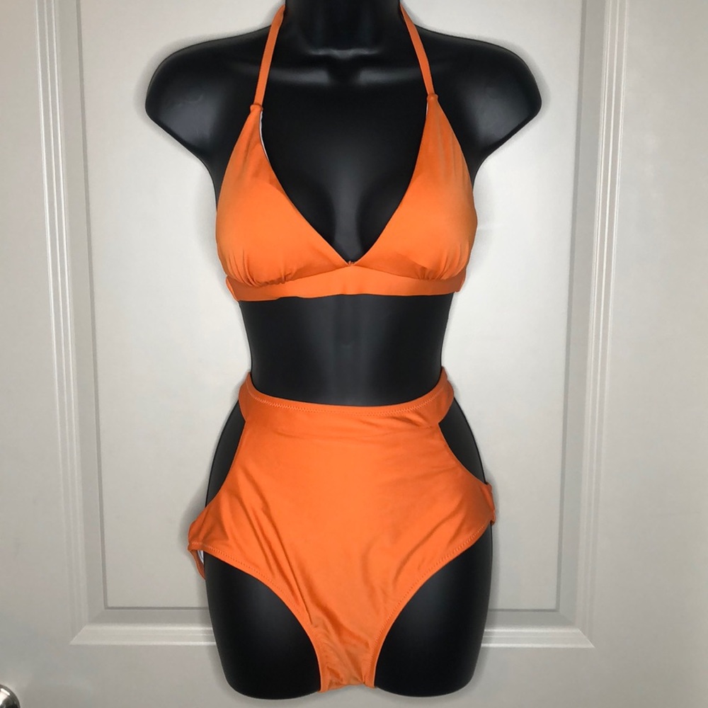 (NWT) 🍊Large 🍊Burnt Orange 🍊2 Piece Swimsuit 🍊